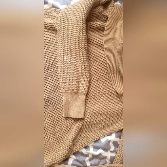 Michael Kors Cowl Neck Waffle Knit Sweater - Size Small - Picture 4 of 11